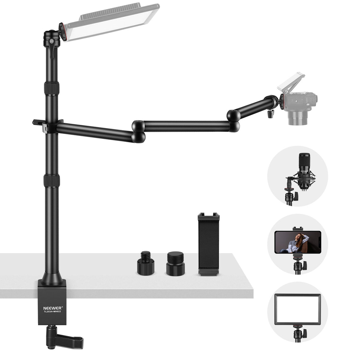 camera mount desk