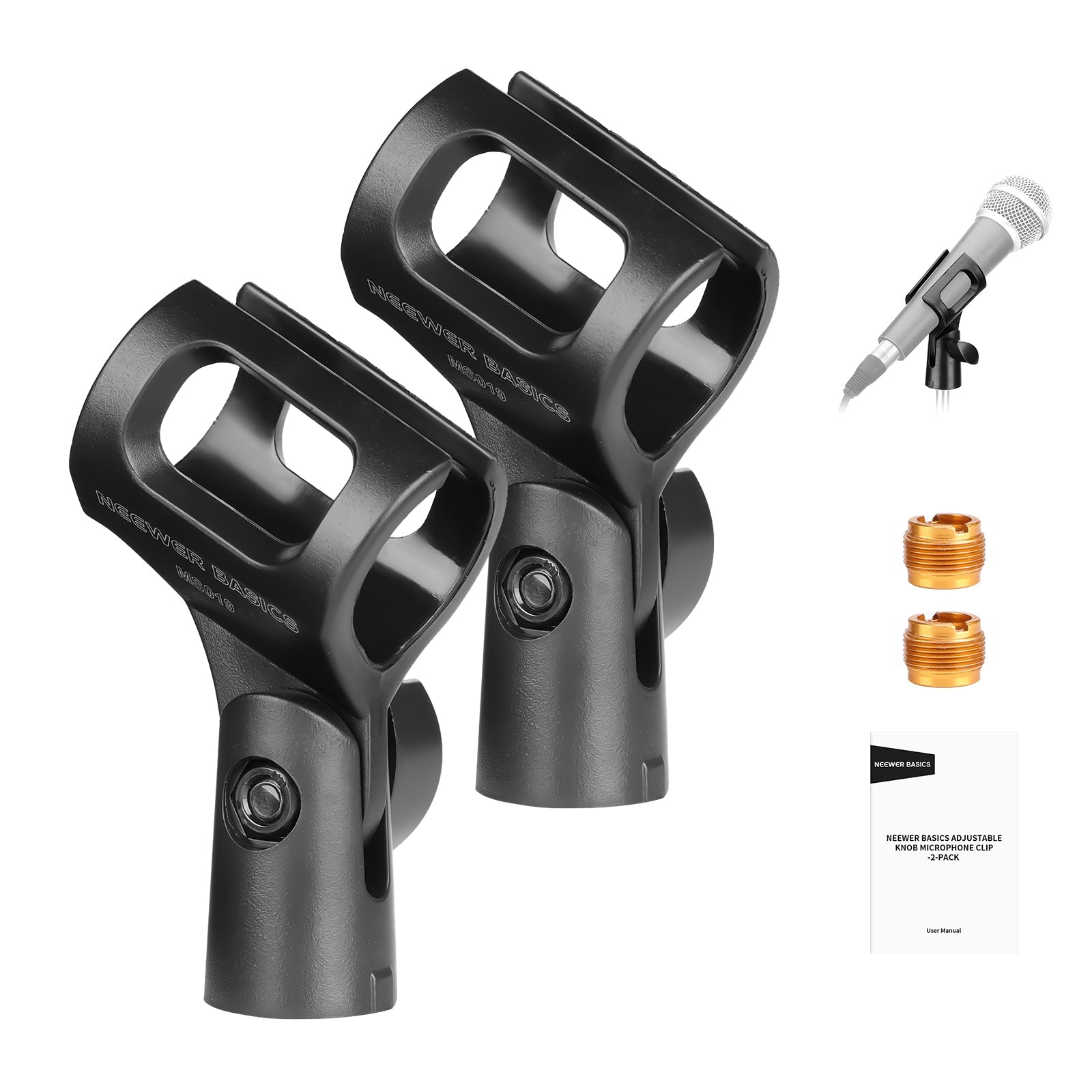 NEEWER MS019 Microphone Holder Accessories Kit