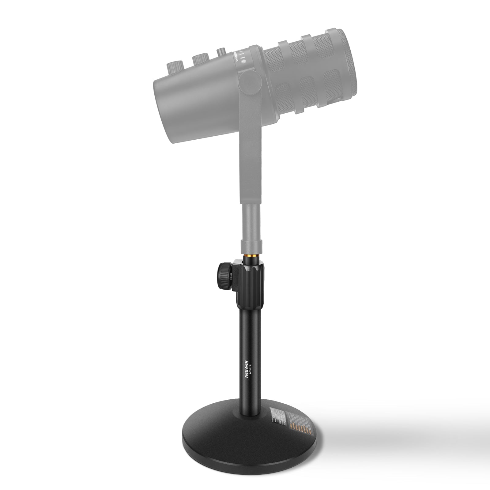 NEEWER MS014 2 Section Adjustable Desk Microphone Stand