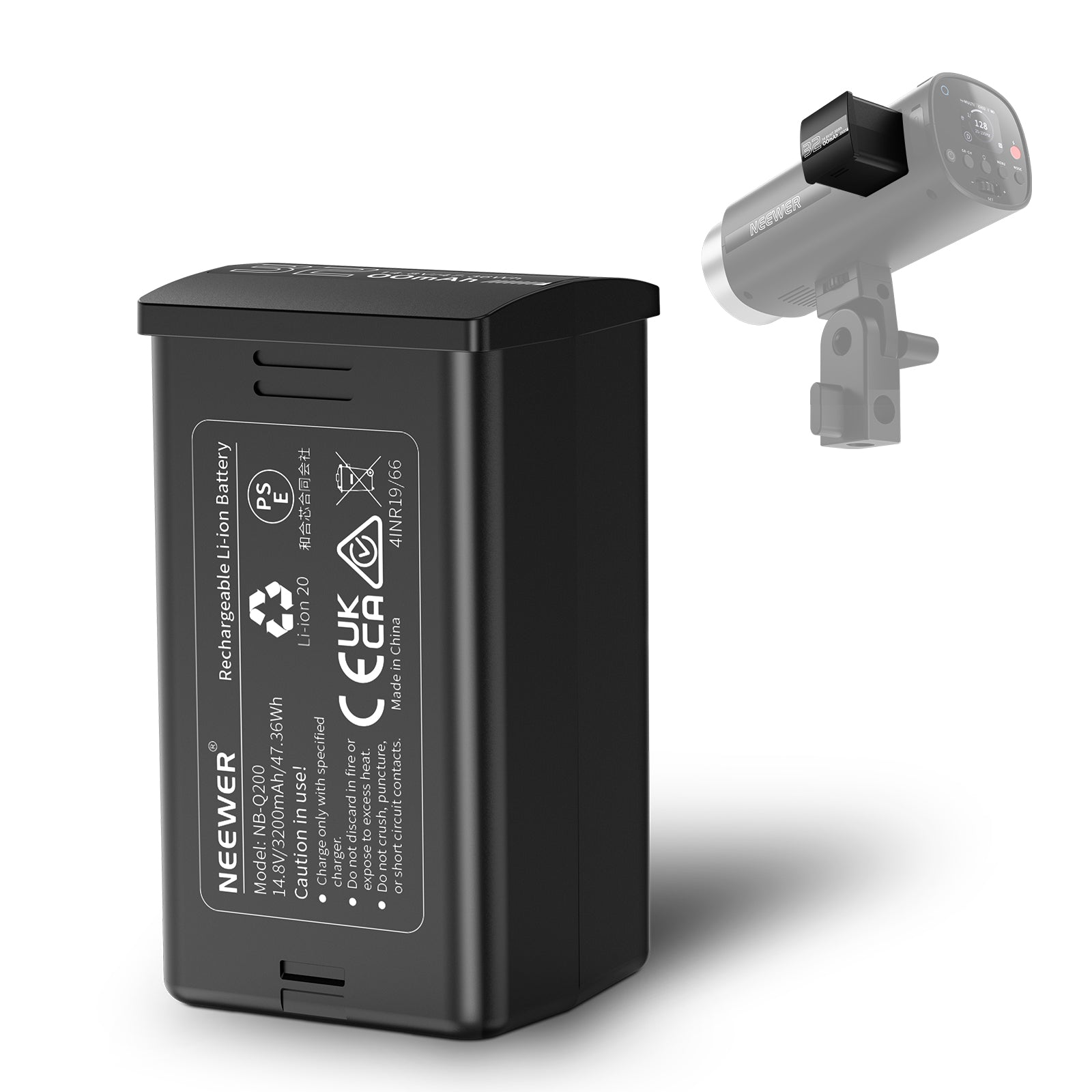 NEEWER NB-Q200 Rechargeable Lithium Battery for Q200