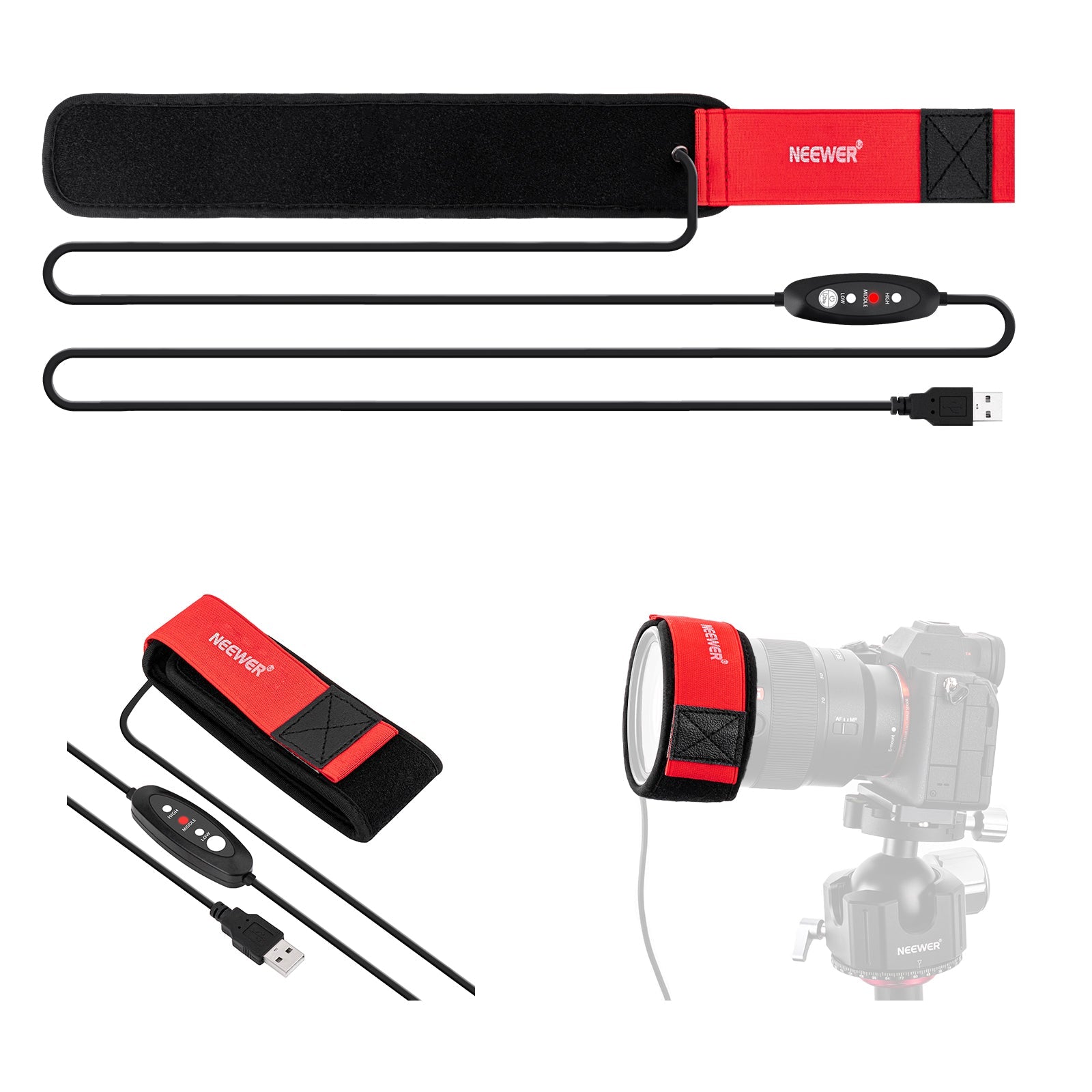 NEEWER HW-17B USB Lens Heater