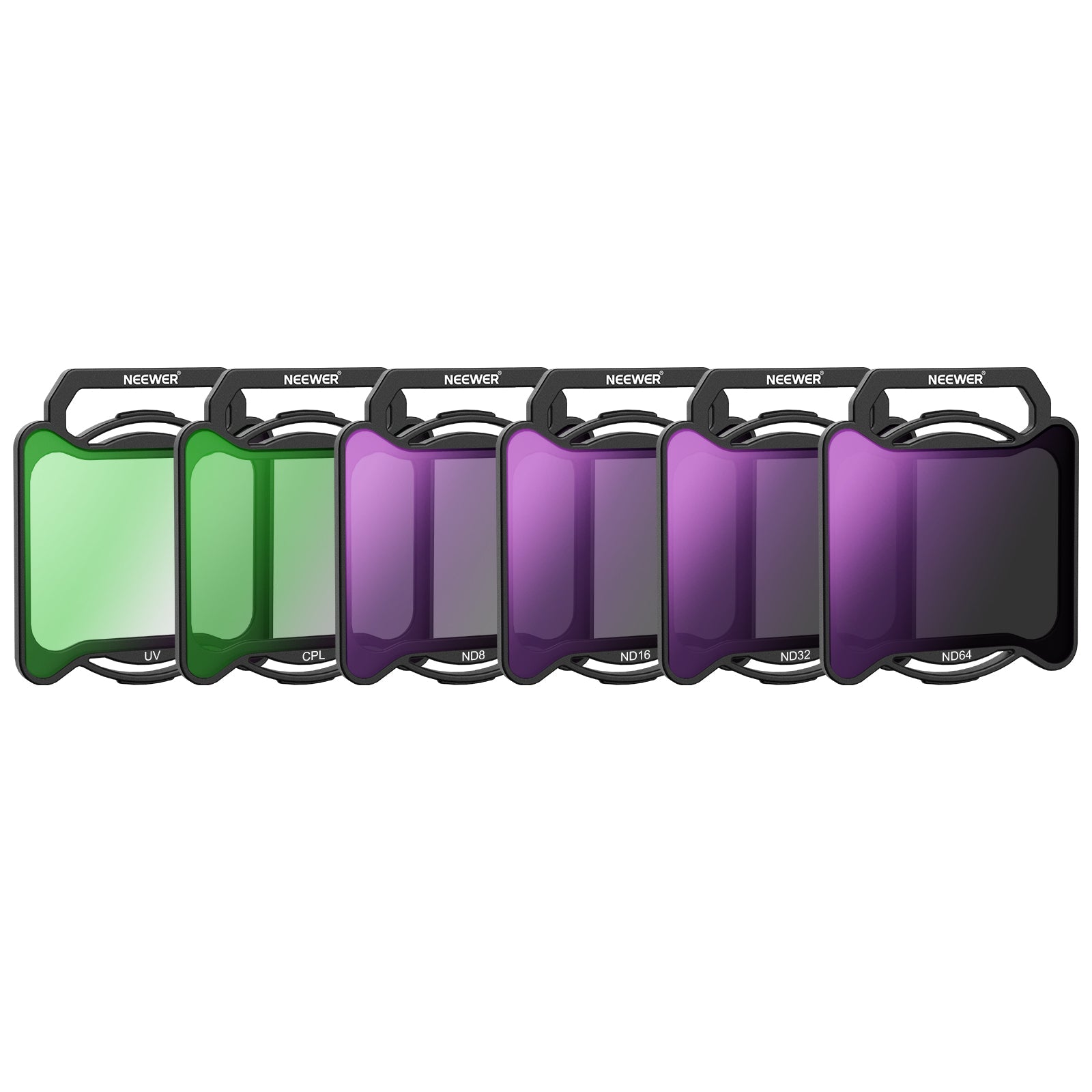 NEEWER FL-N63 6 Pack Filter Set For DJI O4 Air Unit Pro
