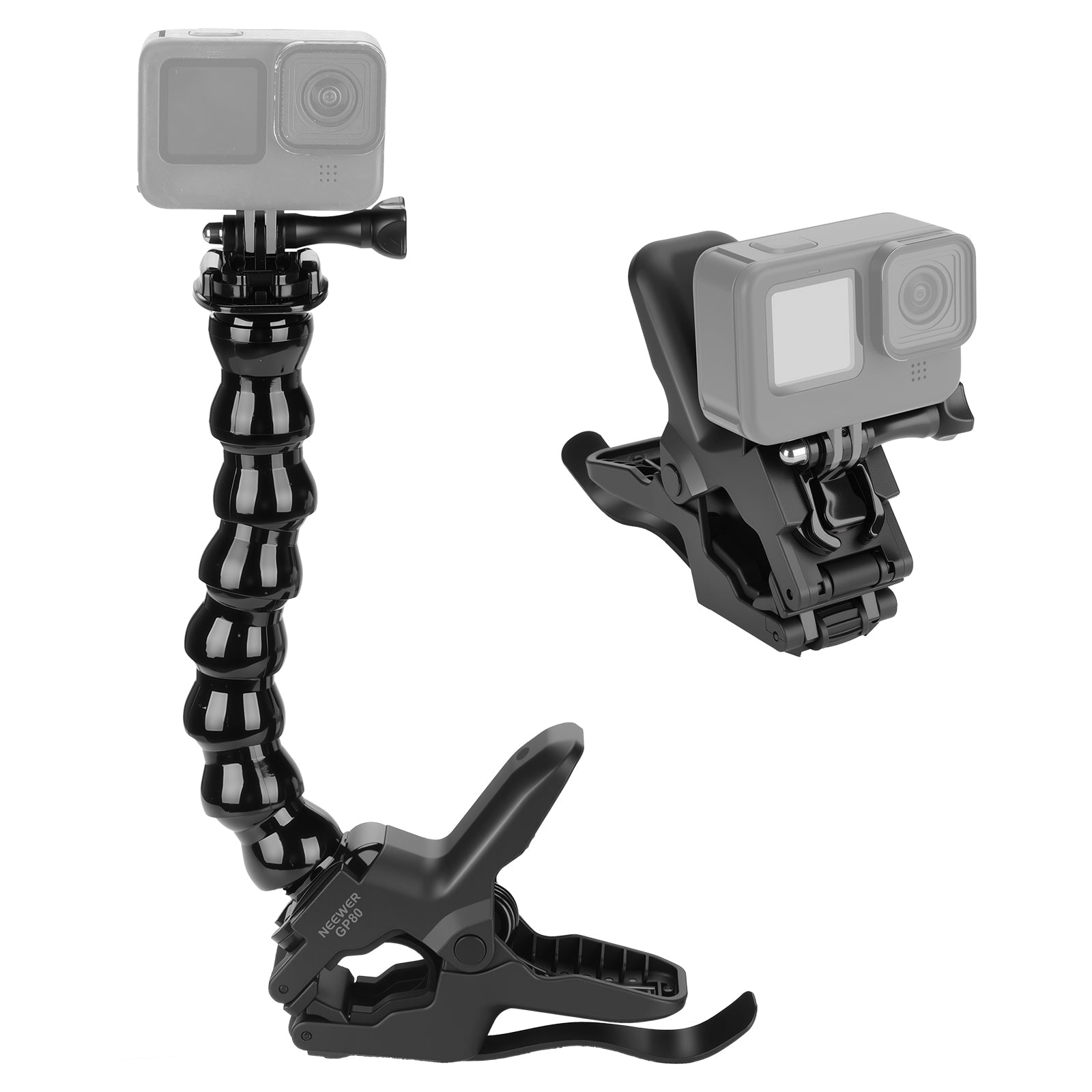 NEEWER GP-80 Super Clamp with Tube For Action Cameras