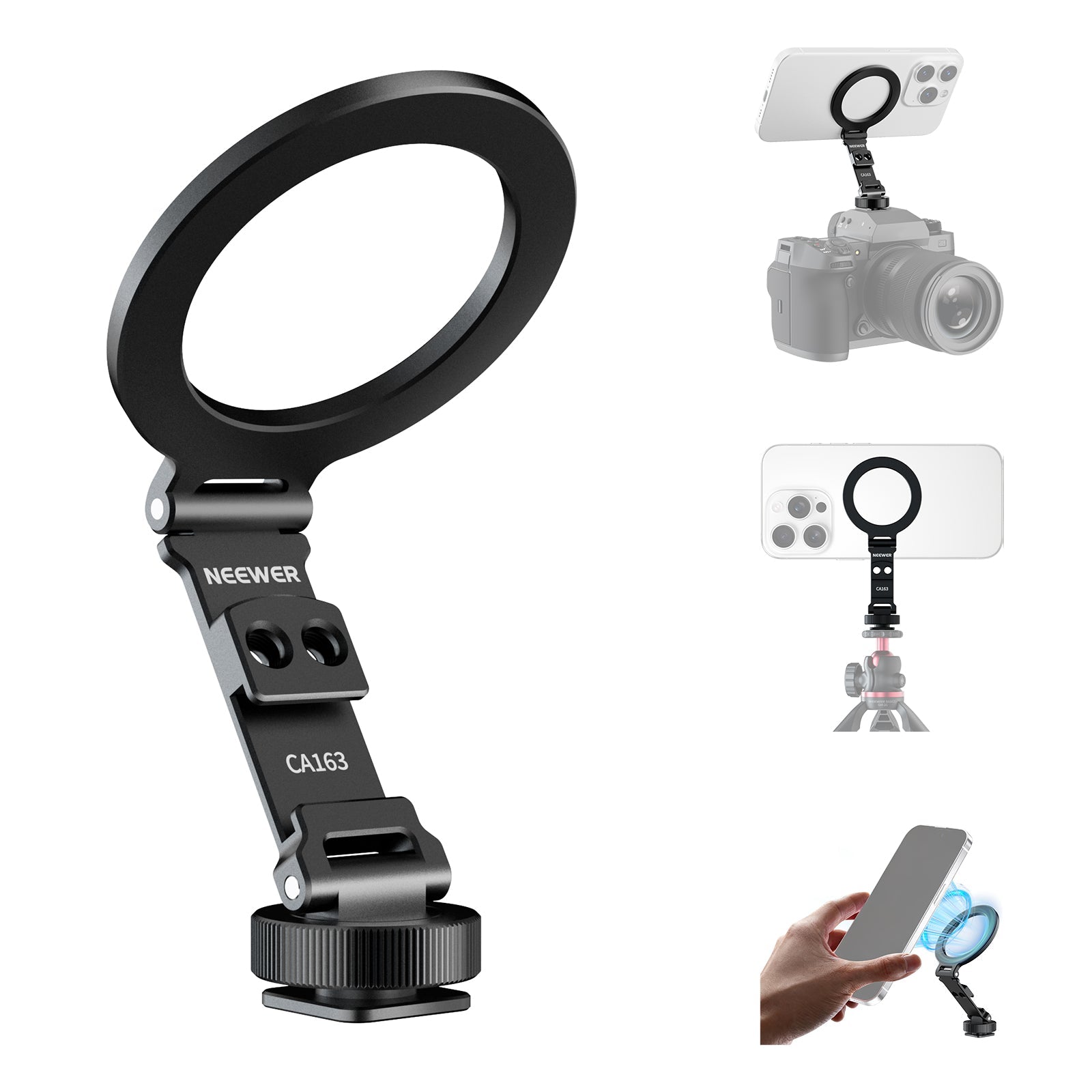 Magnetic Phone Tripod Mount Mini Compatible With Magsafe IPhone 16/15