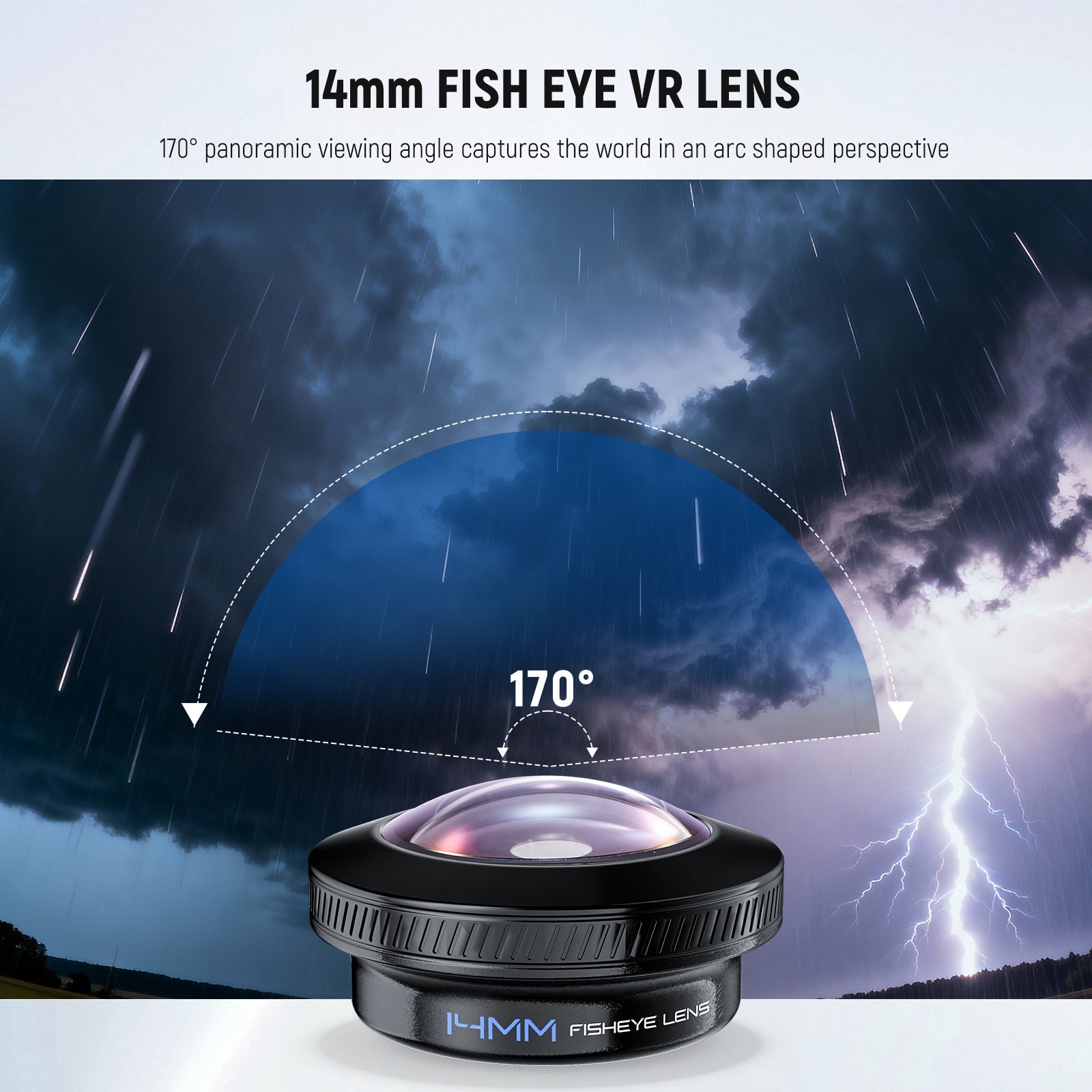 NEEWER LS-77 Fish Eye VR Lens offers 170° panoramic view