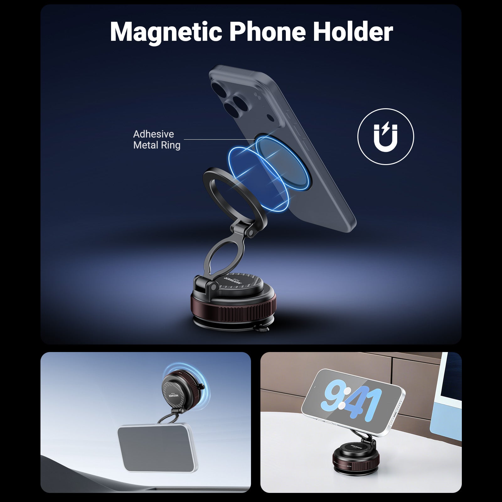 Magnetic phone holder