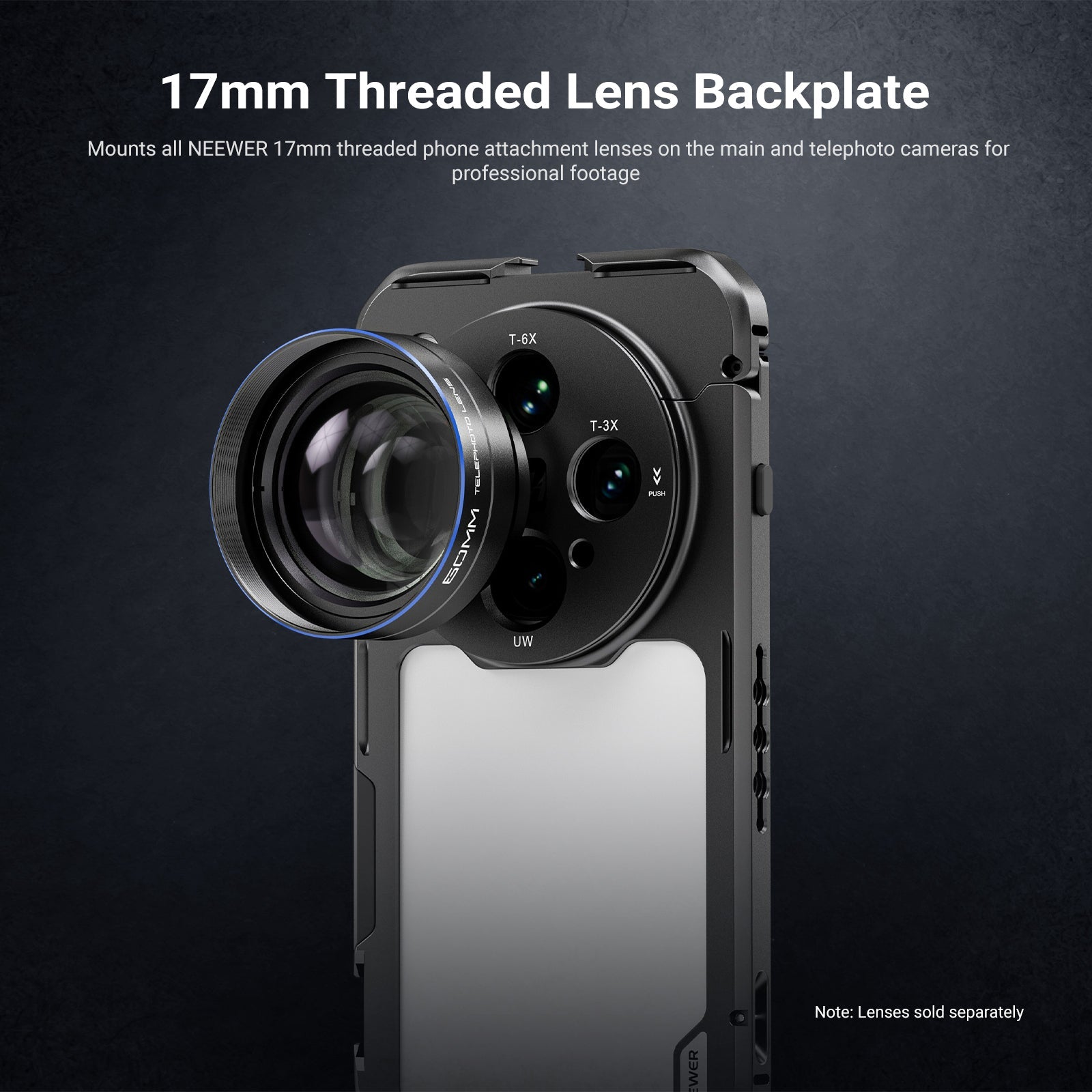 17mm Threaded Lens Backplate