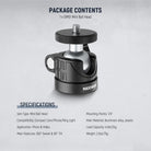 Package Contents of the NEEWER GM01 Tripod Head Mount Adapter