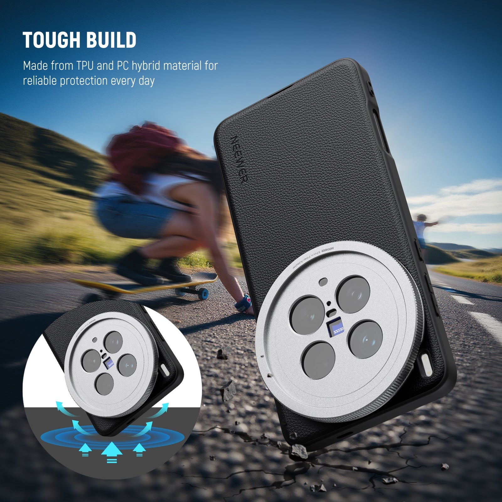 NEEWER PA115 Phone Case For VIVO X200 Ultra is ideal for robust protection against scratches and impacts during daily use