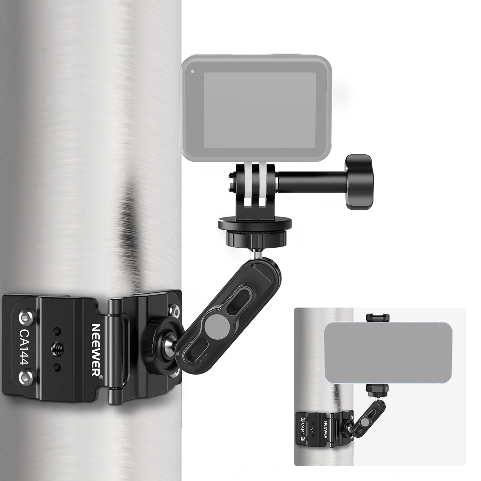 NEEWER CA144 Magnetic Fence Mount Kit for Action Camera