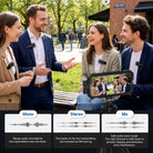 NEEWER KM23C Mini Wireless Lavalier Microphone System is ideal for video recording.