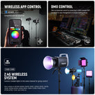 The FS600C offers 4 control methods