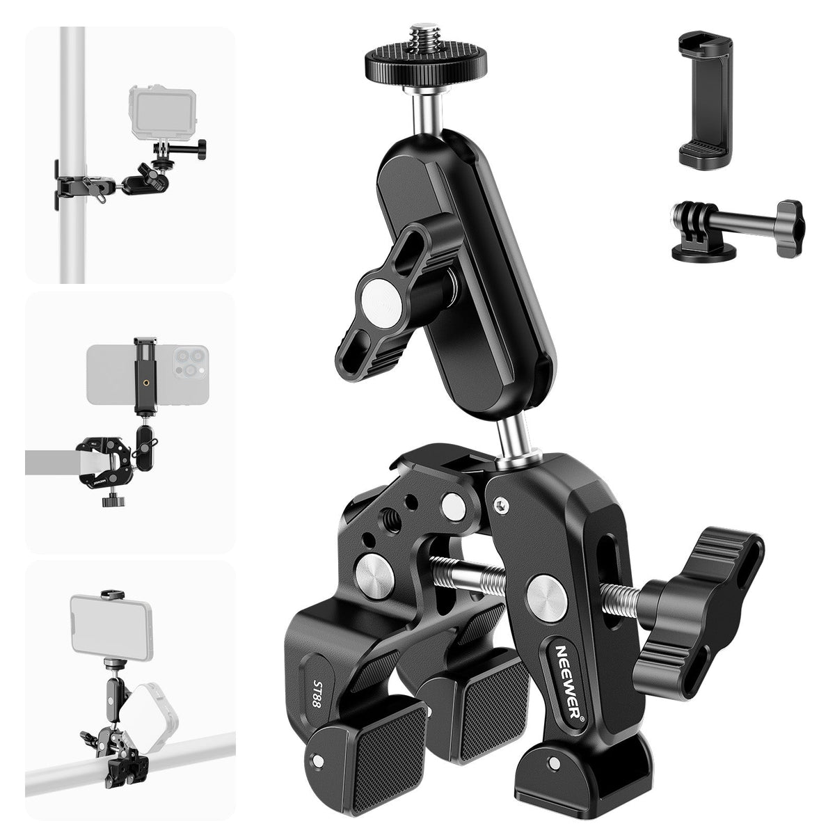 NEEWER ST88 Super Clamp with 3
