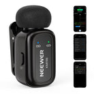 NEEWER KM19B Mini Clip On Lav Wireless Microphone
