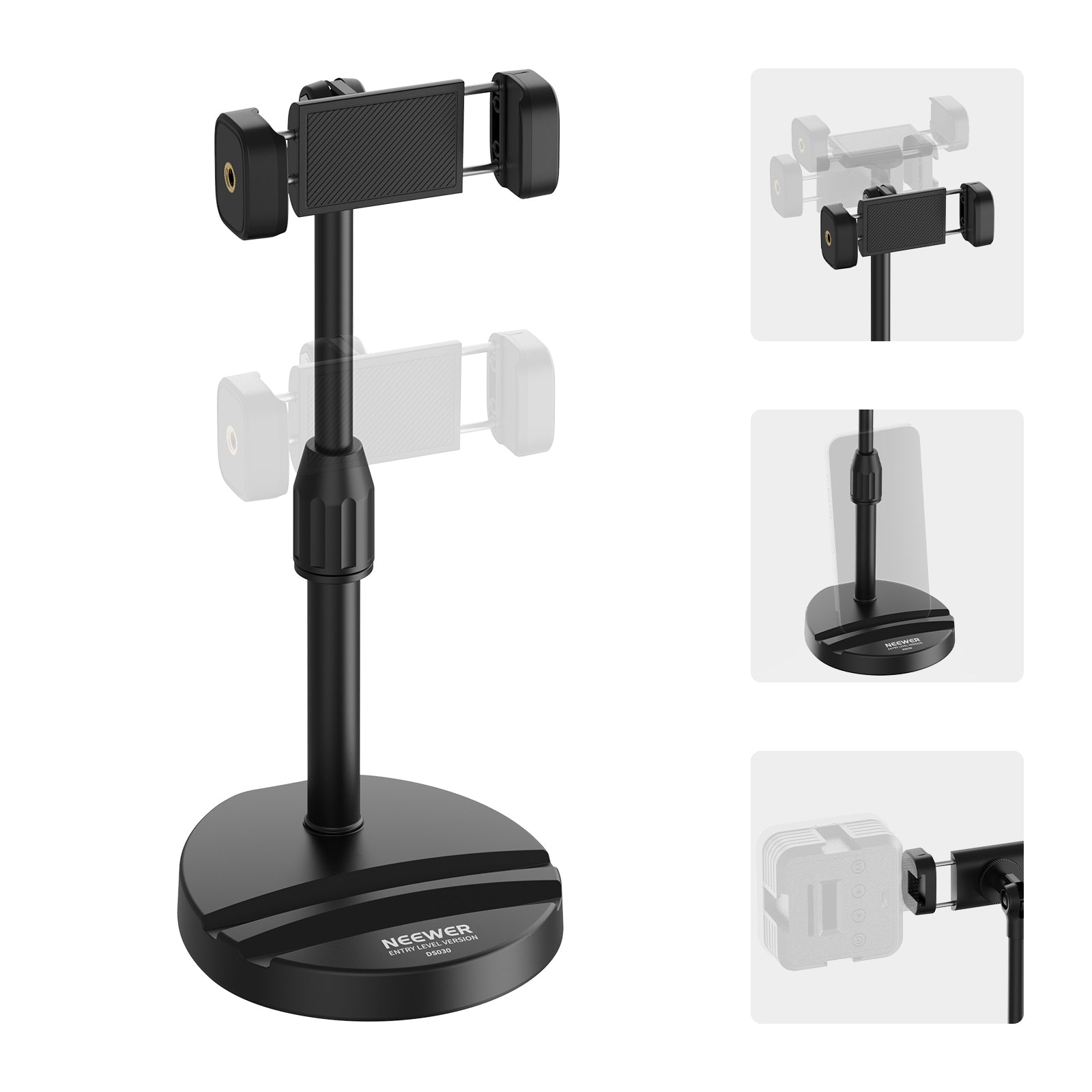 NEEWER DS030 Ergonomic Cell Phone Stand for Desk