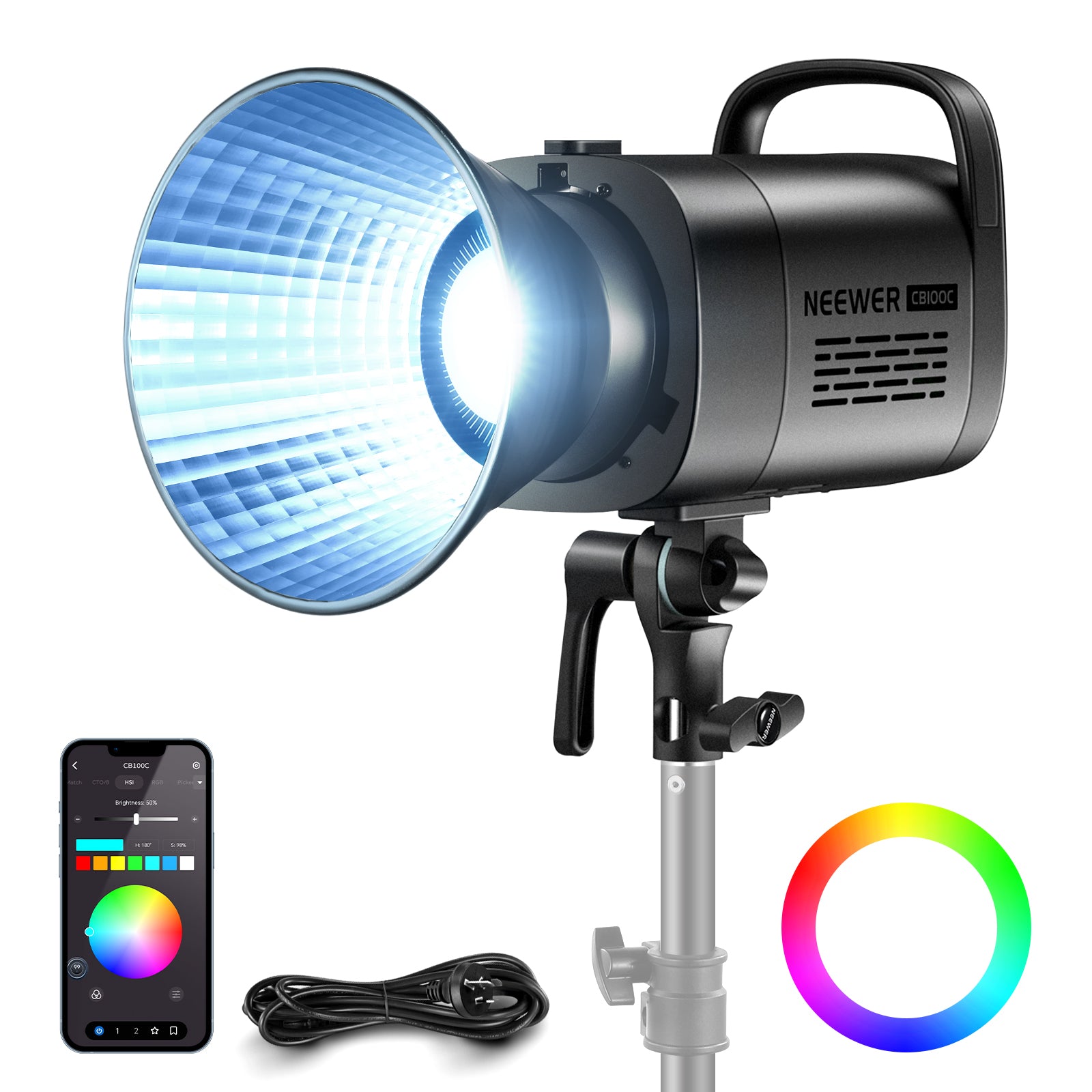 NEEWER CB60B Bi Color 70W LED Video Light - NEEWER