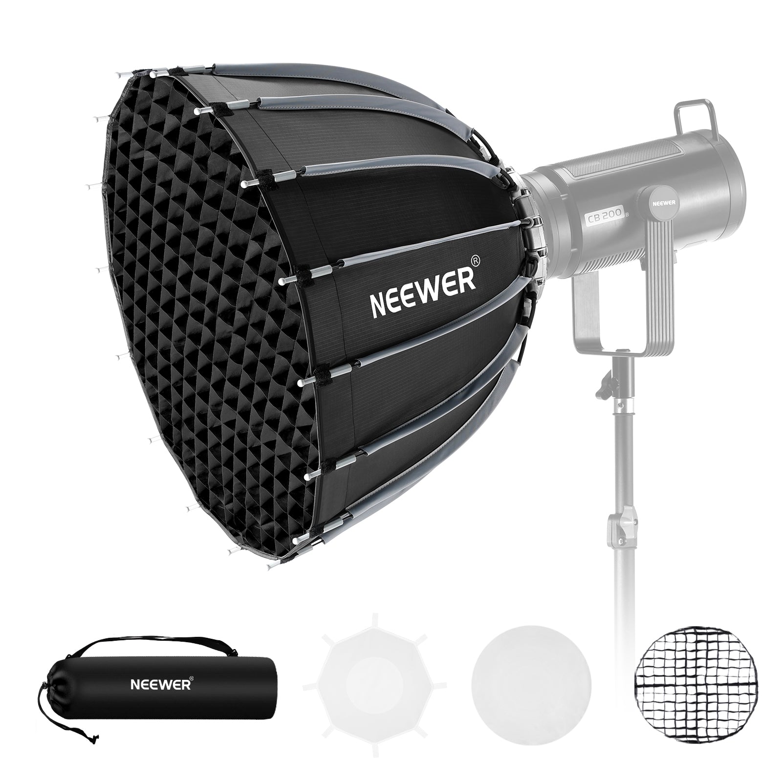 NEEWER BASICS NS36P 55cm Parabolic Softbox