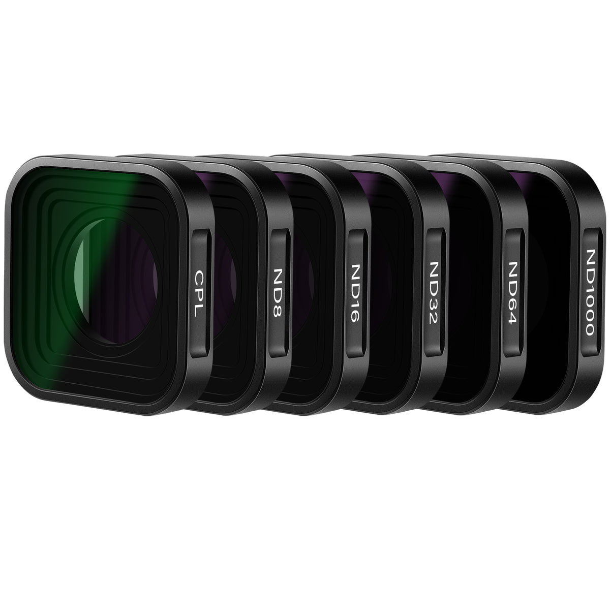NEEWER 6 Pack ND Filter Set Compatible with GoPro Hero 13/11/10