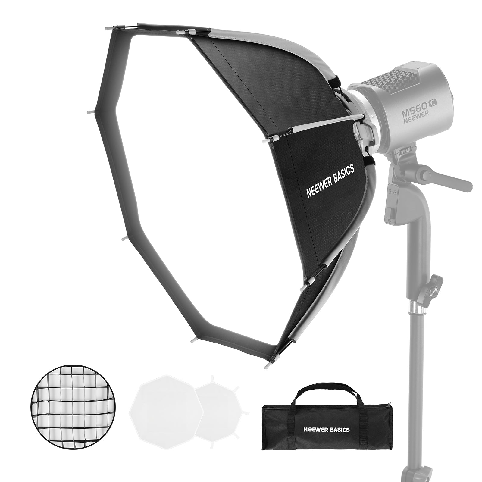 NEEWER NS67P Octagon Softbox for NEEWER MS Video Lights