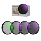 NEEWER 4 Pack ND Filter Set Compatible with DJI Osmo Action 6