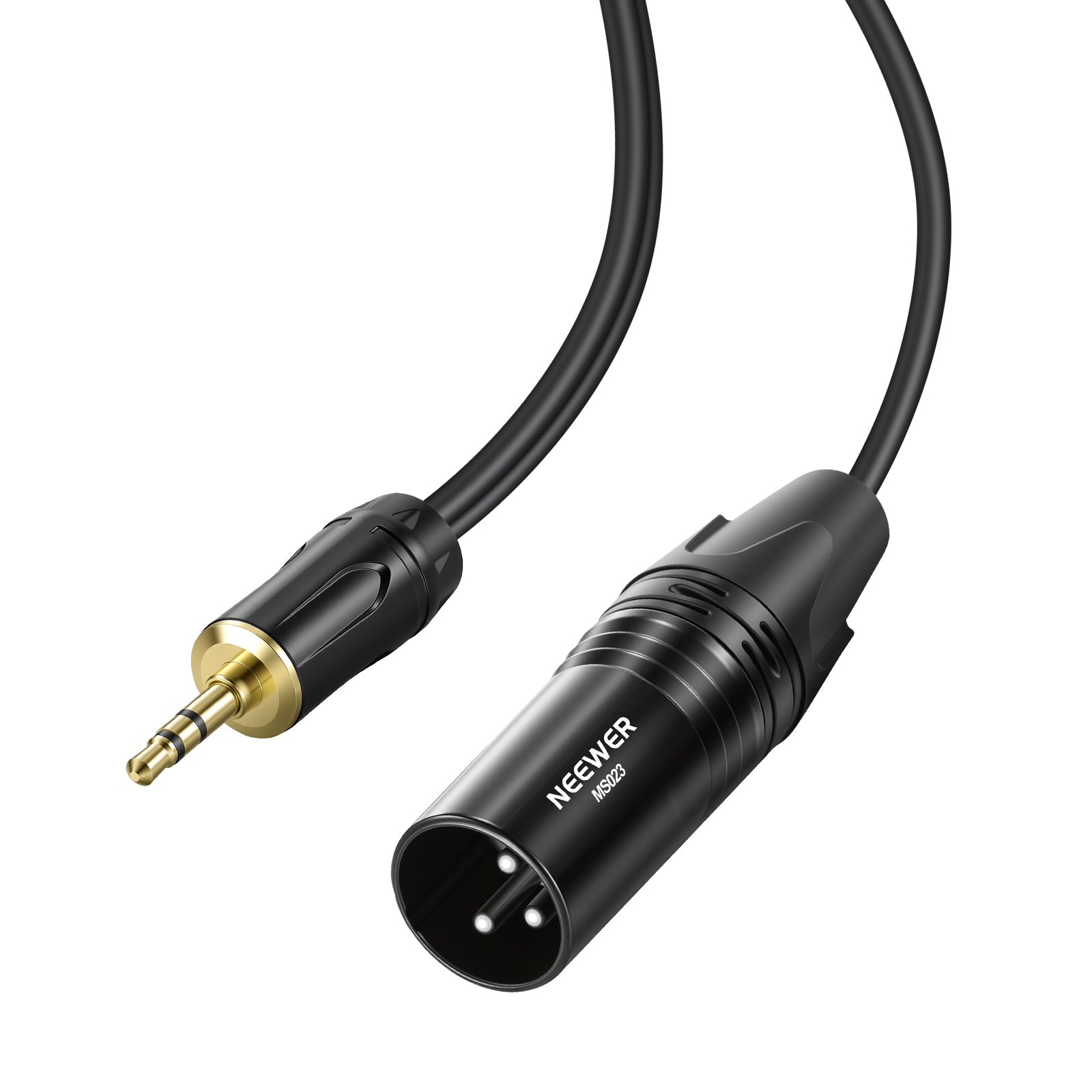 NEEWER MS023 3.5mm to XLR Male Cable - 182cm