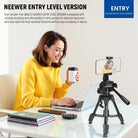 NEEWER TP52 Mini Desk Tripod is affordable.