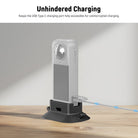 NEEWER AC036 Desktop Silicone Stand Base keeps the USB Type C charging port fully accessible for uninterrupted charging