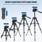 NEEWER TP52 Mini Desk Tripod is easy to adjust height
