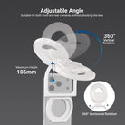 NEEWER N35 Mini Magnetic Selfie Ring Light is suitable for both front and rear cameras.