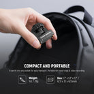 NEEWER AC037 Magnetic Mount Adapter can fit into any pocket for easy transport.
