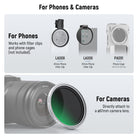 NEEWER 67mm HD Variable ND2-32 Filter for Camera & Phone