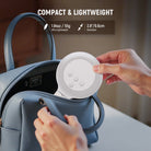 NEEWER NR5 3.8" Clip on Ring Light is compact.