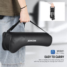 NEEWER TS012 Heavy Duty Camera Dolly is easy to carry.