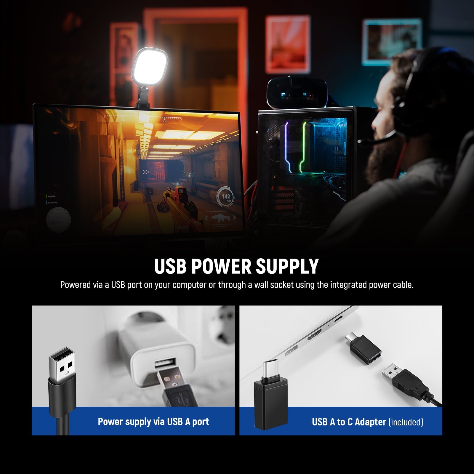 Scenarios for NEEWER 5" 10W LED Streaming Light