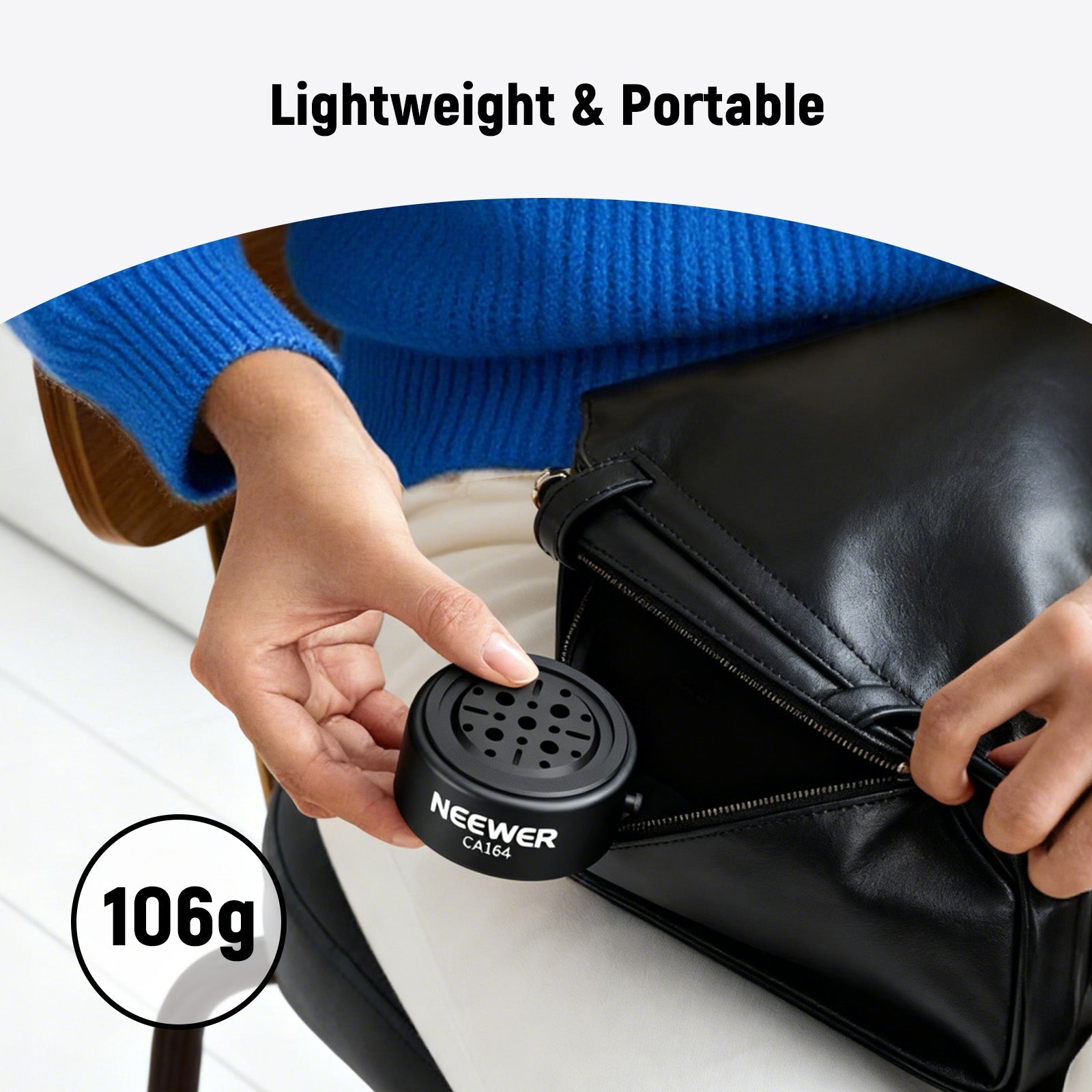 The action camera suction mount weighs just 3.7 oz.