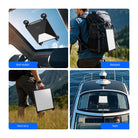 NEEWER ST91 2-in-1 Protective Case & Mount for Starlink Mini with multi-scene usage for car skylight, backpack attachment, hand carry, and yacht installation