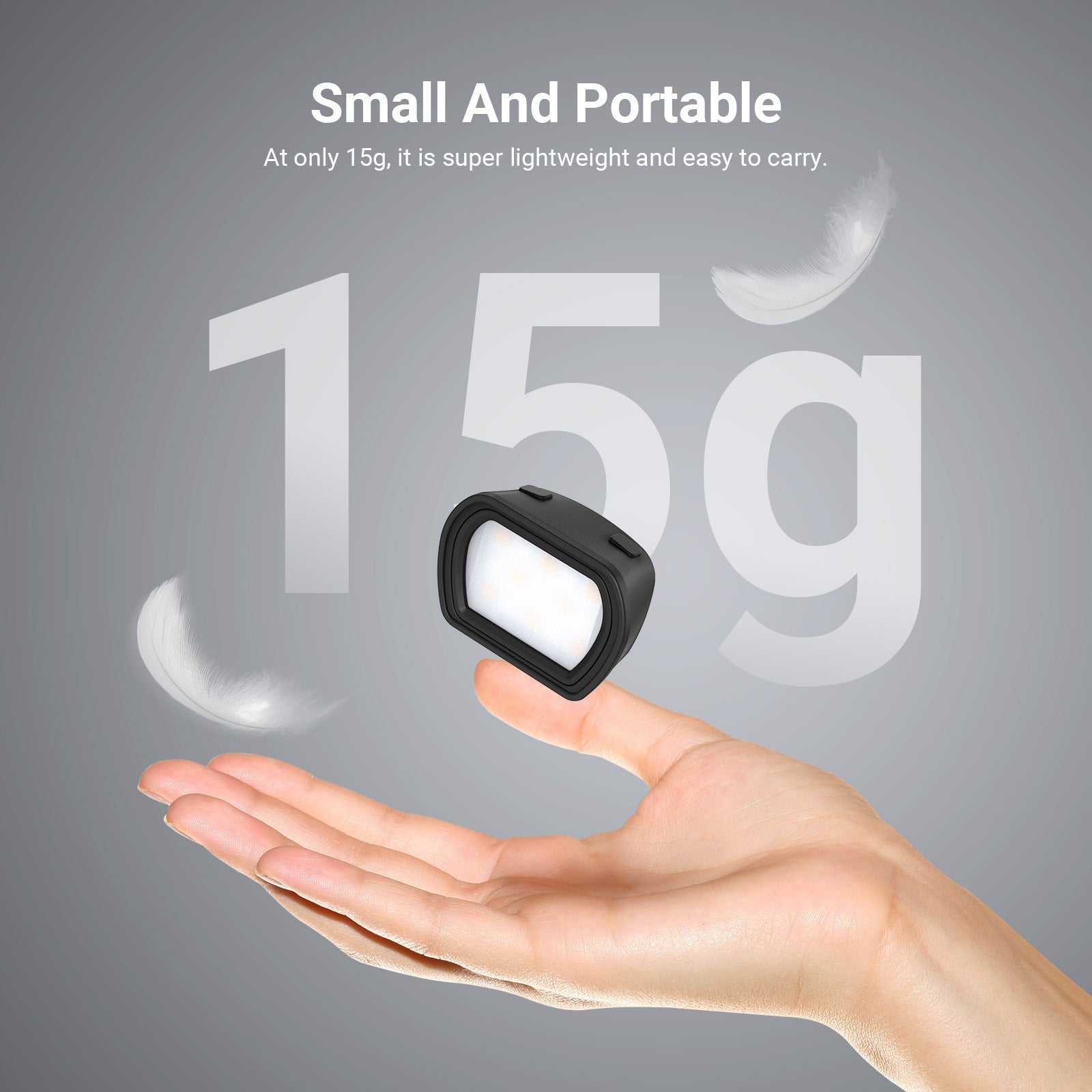 Compact & Lightweight gimbal camera video light equipment