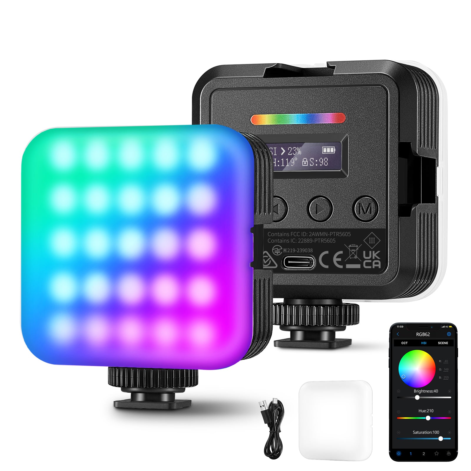 NEEWER 200W RGB COB LEDビデオライト Amazon | NEEWER 200W RGB COB LEDビデオライト 2.4G&APP制御
