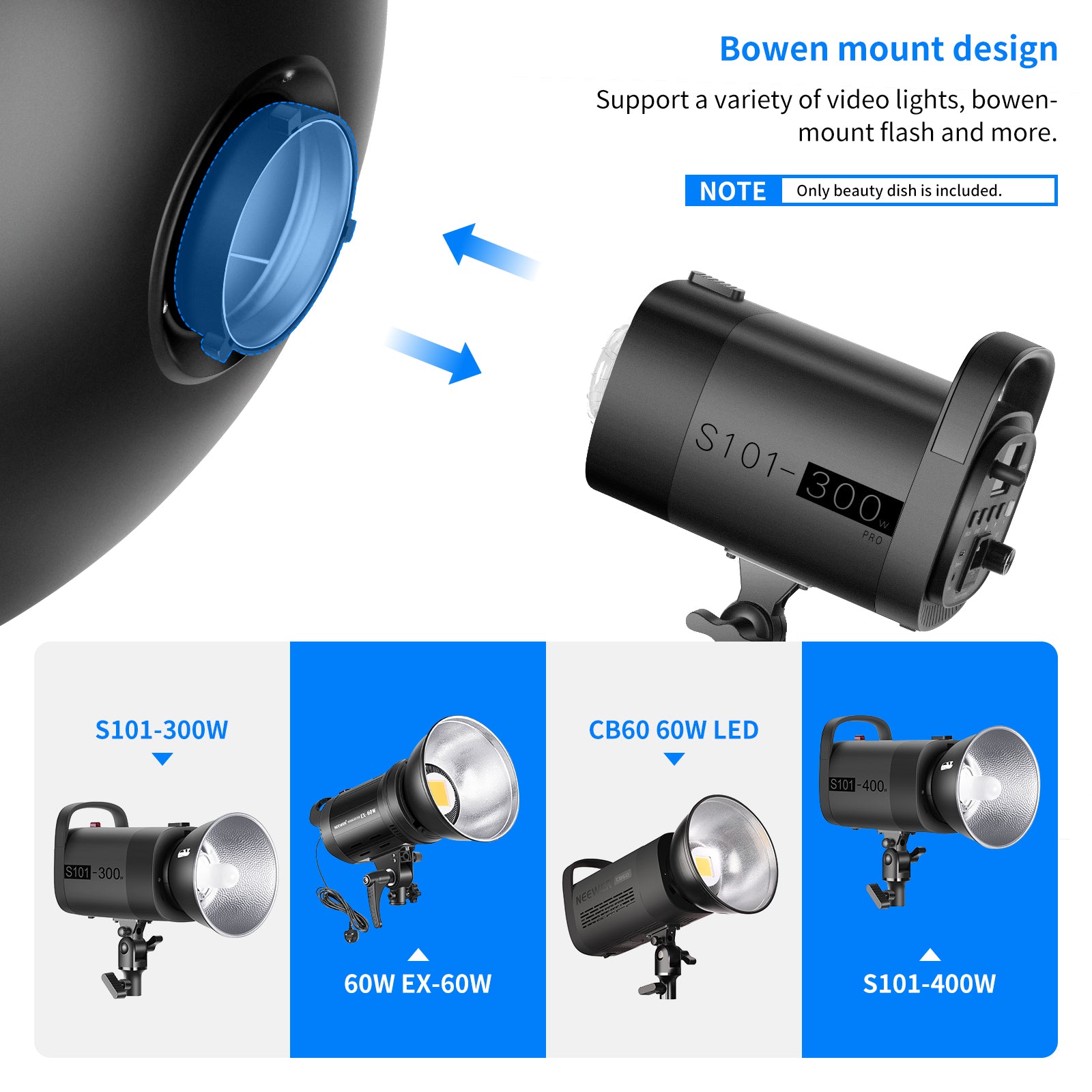 Aluminum Standard Reflector Beauty Dish - Thumbnail 3