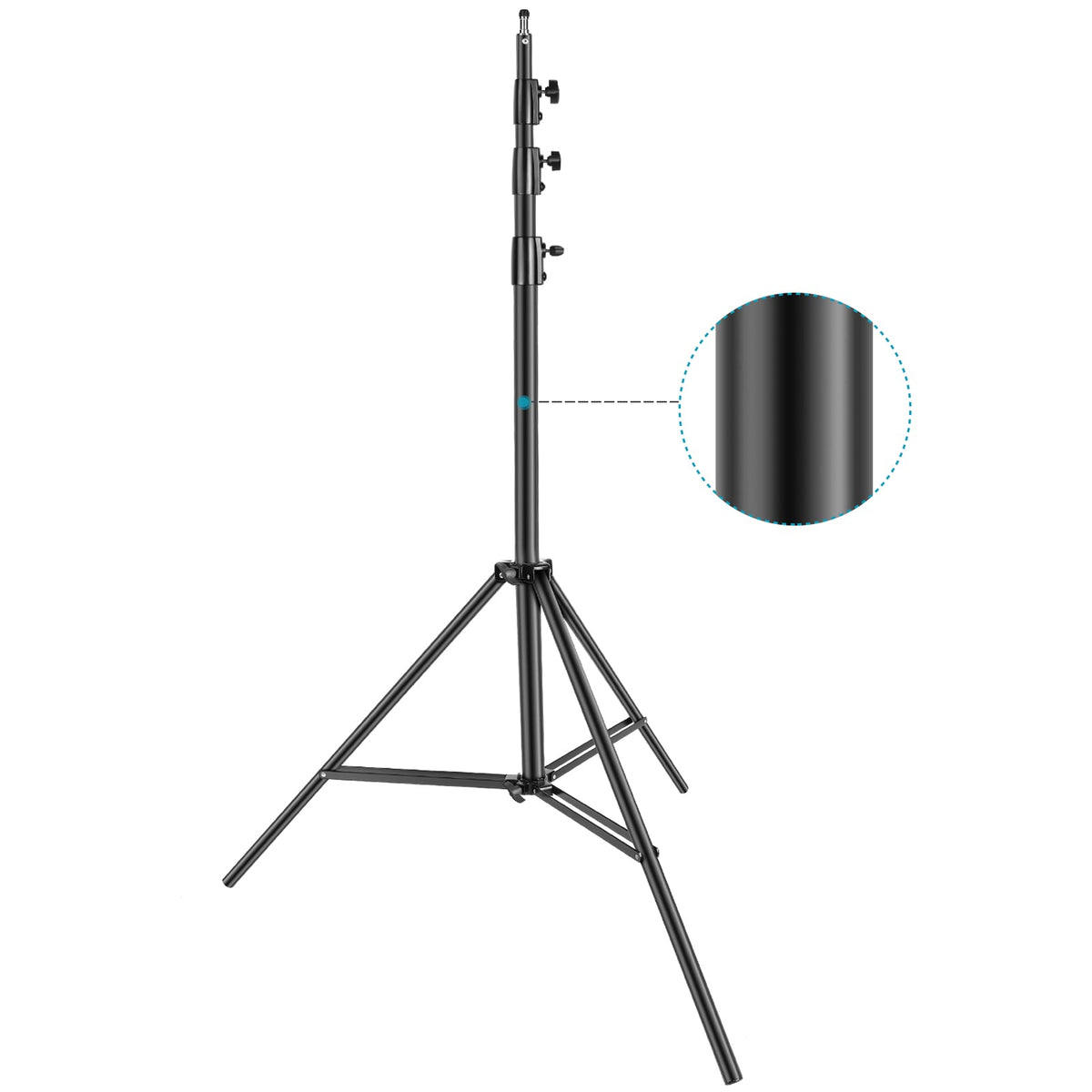 Soonpho Mini Tripod with Boom Arm & Ball Head, 11-20in Adjustable Table Top Light