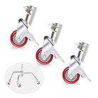 Neewer 3 Packs Professional Swivel Caster Wheels Set