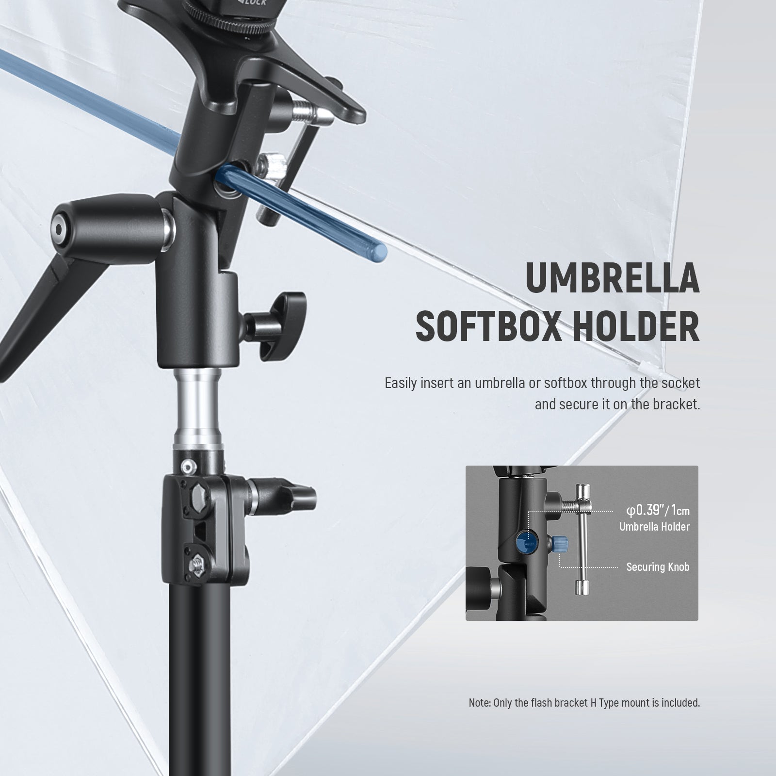 Camera flash deals umbrella