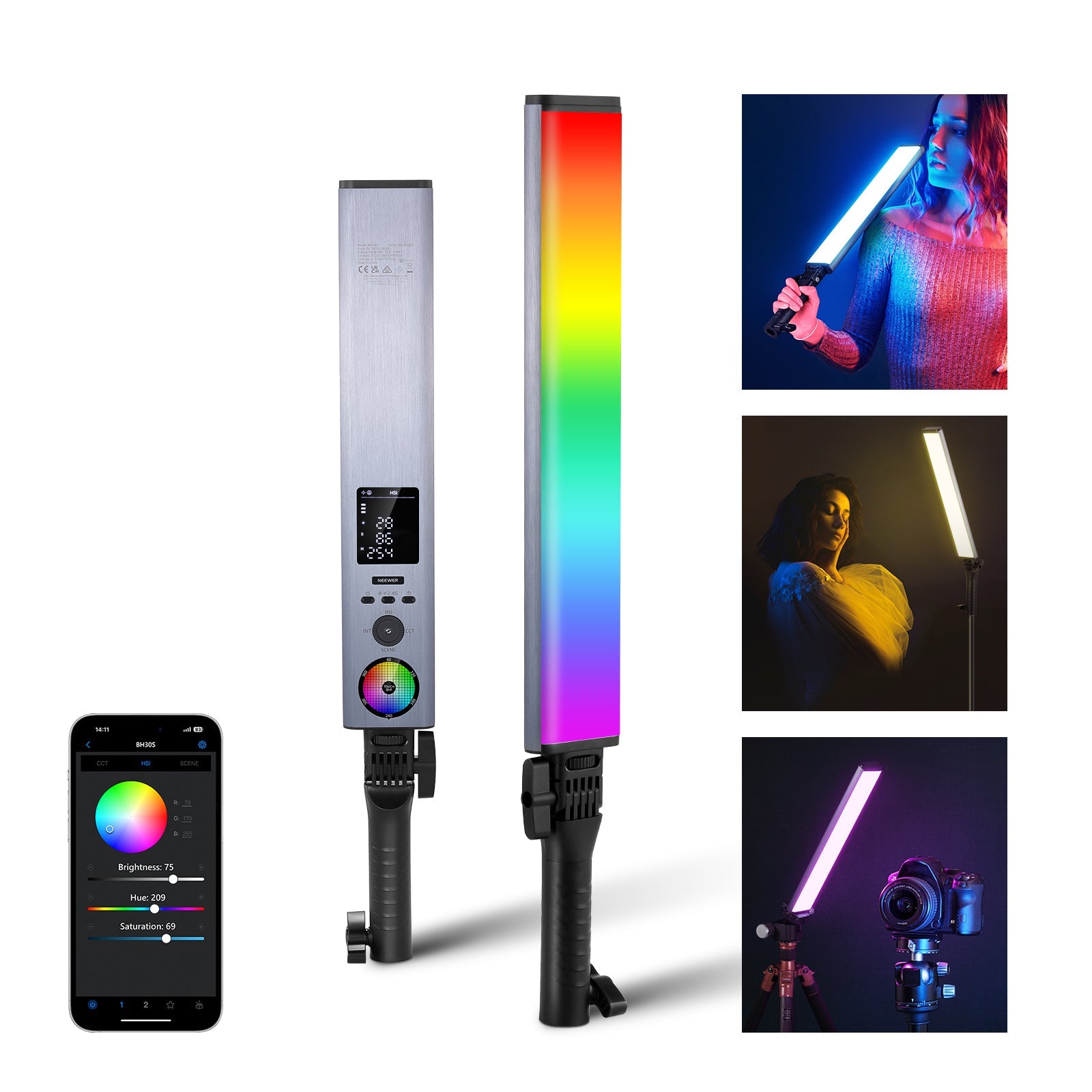 Rgbw led store tube