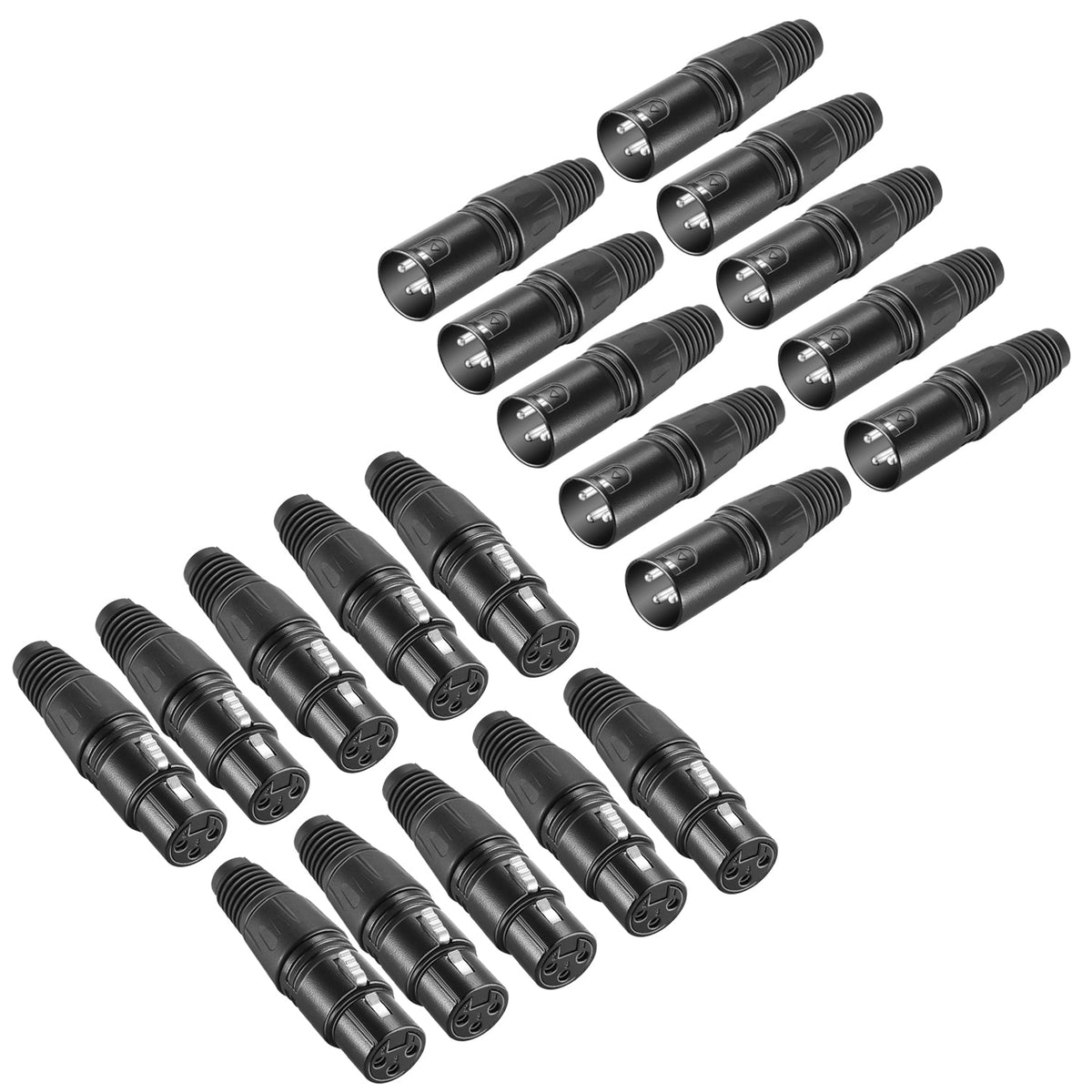 NEEWER 20-Piece 3 Pin XLR Mic Snake Plug Connector - NEEWER – NEEWER.AU