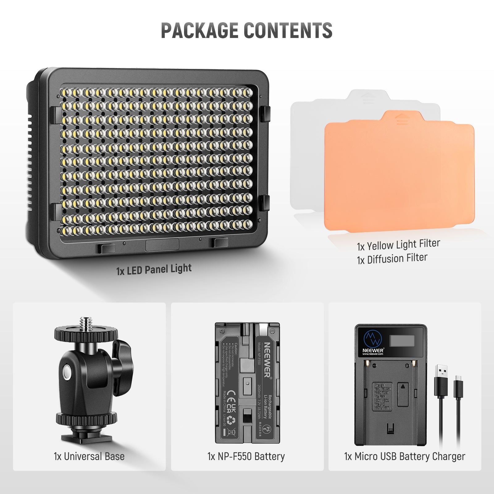 neewer rgb 176 video light